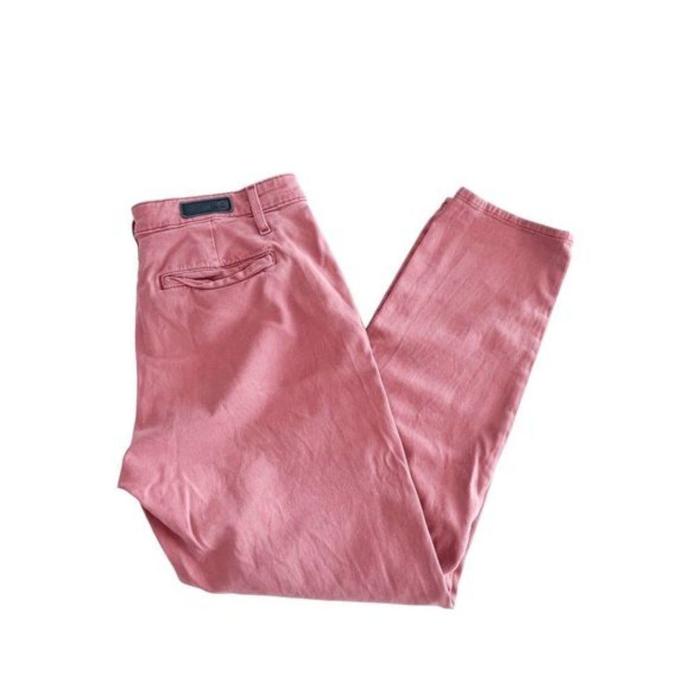 AG Adriano Goldschmied The Caden Tailored Trouser Dusty Rose Women's 28 Lyocell